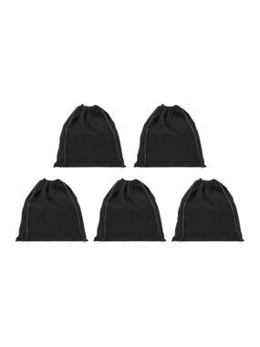 5 Pack Velvet Drawstring Bags 14x14 Inch Travel Shoe Storage Bag